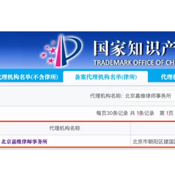 JAVY Law Firm Successfully Obtained the License of Trademark Agency